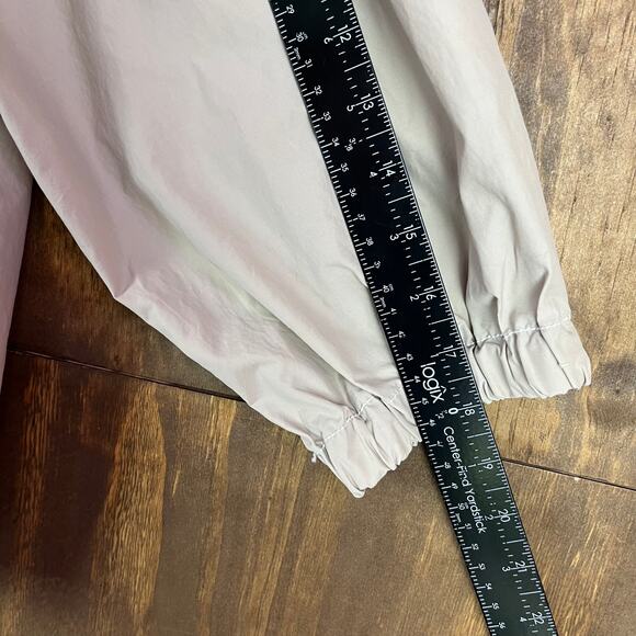 Nautica Womens Jacket Tan Windbreaker Bomber Rain Gorpcore Fly Away Outdoors L - Picture 7 of 12